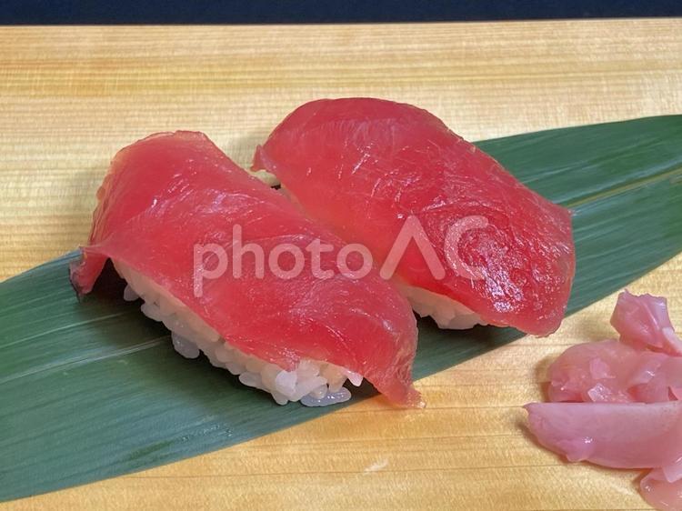 マグロ握り寿司 マグロ,鮪,寿司の写真素材