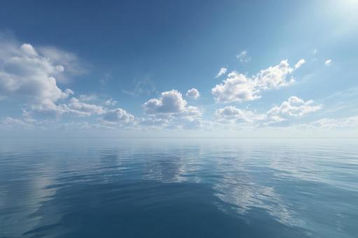 晴れた日の美しい海のパノラマ 晴れた日の美しい海のパノラマの写真