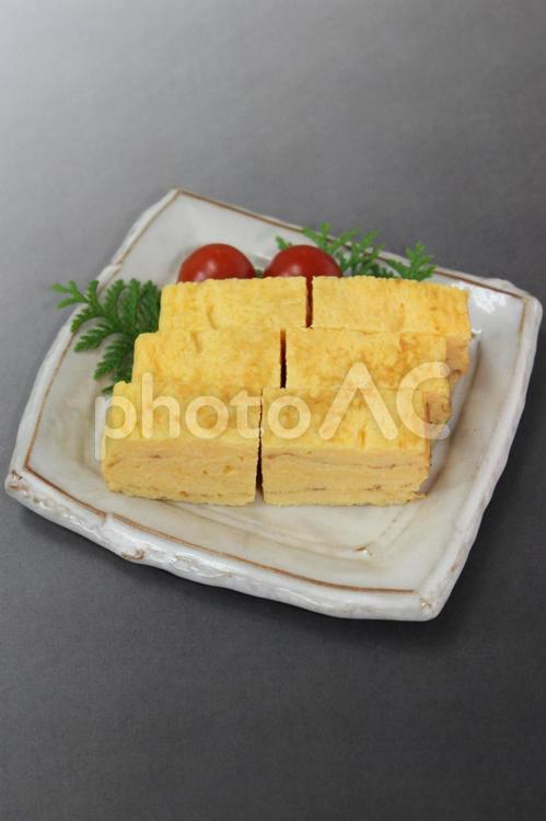 厚焼きたまご 玉子焼き,たまご料理,お惣菜の写真素材