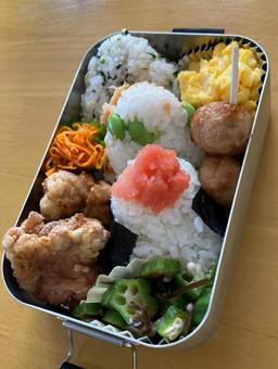 Photo, lunch, break, school, 