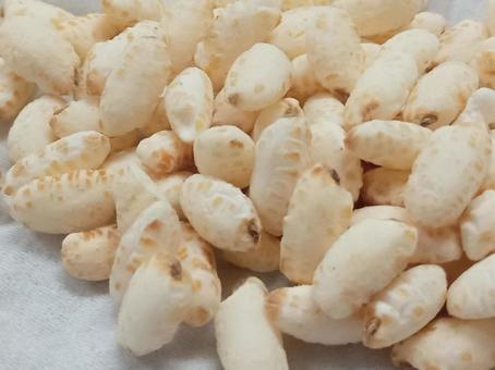 ポン菓子 ポン菓子,お菓子,膨化食品の写真素材