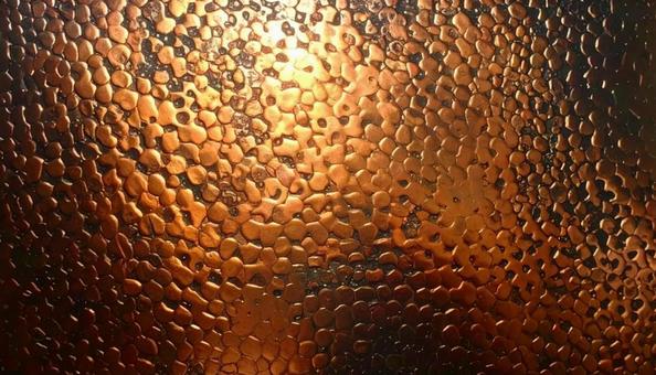 銅メタル ハンマー加工 金属背景 銅メタル ハンマー加工 金属背景の写真