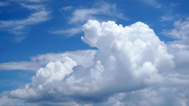 夏の空 夏の空の写真