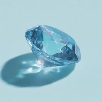 希少価値を感じさせる青い宝石 希少価値を感じさせる青い宝石の写真