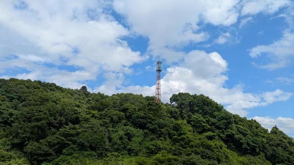 山と空 山と空の写真