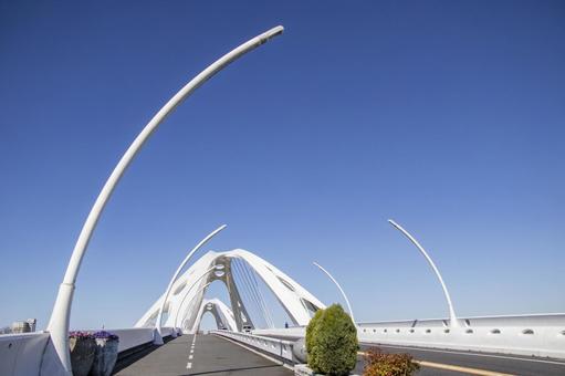 豊田大橋 豊田大橋 豊田大橋,豊田市,橋の写真素材