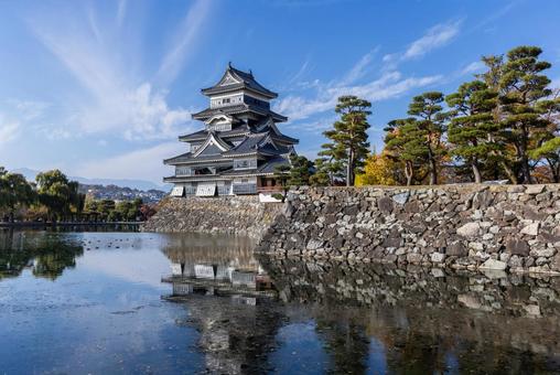 松本城 松本城,日本,歴史の写真素材