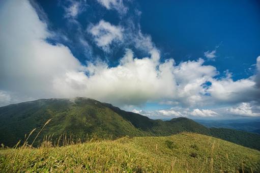 三瓶山の風景の写真