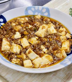 麻婆豆腐D 麻婆豆腐D 麻婆豆腐,マーボー豆腐,辛いの写真素材
