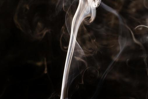 Photo, smoke, black background, steam, 