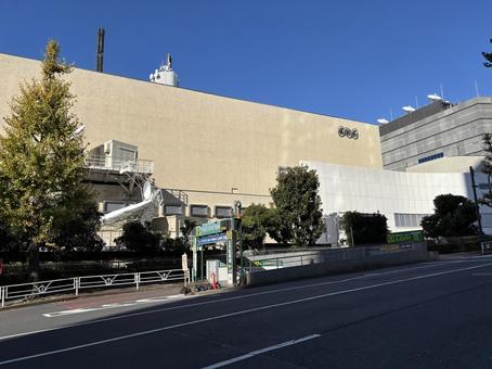 NHK放送センター nhk放送センター,風景,nhkの写真素材