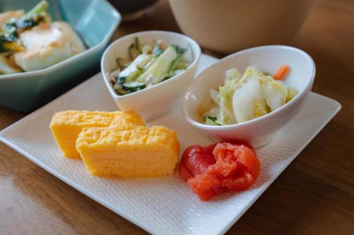 Photo, breakfast, and towards food, rice, 