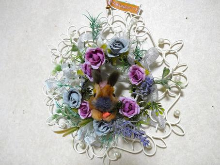 [Lapin Studio] Rabbit Wire Wreath, JPG