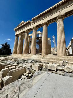ギリシャ ギリシャ パルテノン,パルテノン神殿,神殿の写真素材