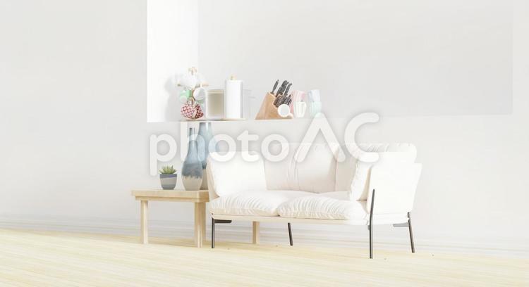 ブログやホームページ用インテリアイメージ リビング,きれい,ブログの写真素材