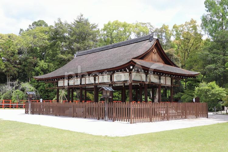賀茂別雷神社（上賀茂神社）馬場殿 賀茂別雷神社,上賀茂神社,馬場殿の写真素材