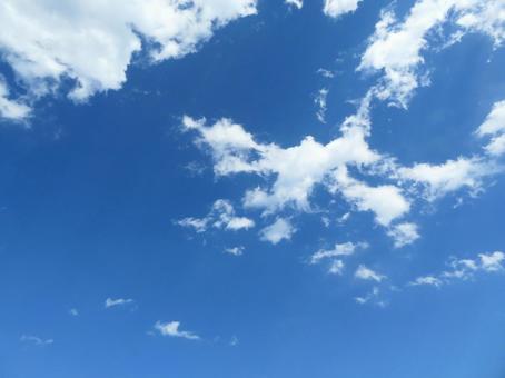 爽やかな青空 爽やかな青空の写真