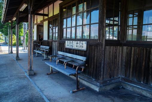 田舎の駅 因美線美作河井駅 田舎の駅 因美線美作河井駅の写真