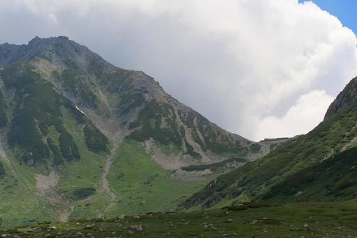 室堂平から立山を望む③ 室堂平から立山を望む③の写真