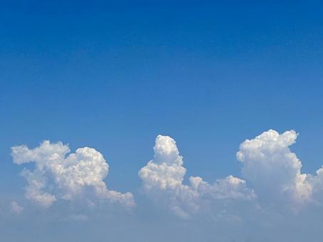 入道雲 3 入道雲 3 入道雲,夏イメージ,夏休みの写真素材