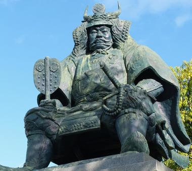 武田信玄公の像2（高解像度） 武田信玄,武田信玄像,像の写真素材