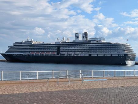 ウェステルダム ウェステルダム ウェステルダム,クルーズ船,海の写真素材