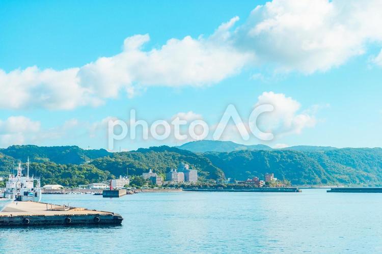 船から見える海の絶景 船旅,船上,航海の写真素材