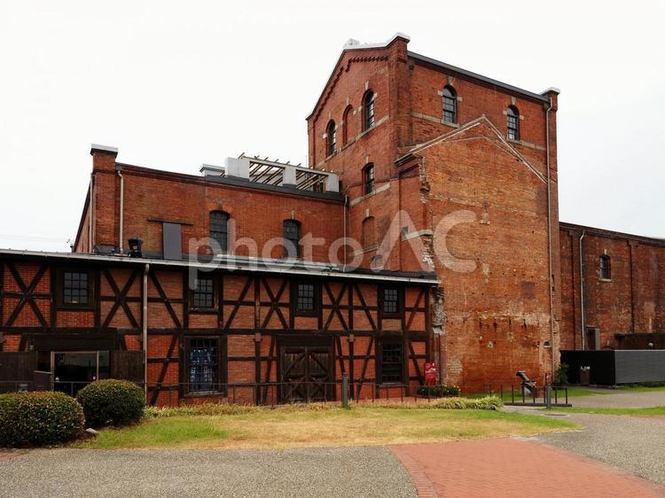 半田赤レンガ建物（愛知県） 半田赤レンガ建物,近代化産業遺産,レトロの写真素材