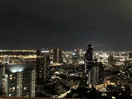 バンコクの夜景 バンコクの夜景 旅行,海外,タイの写真素材