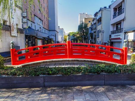 【高知県】高知市・はりまや橋 はりまや橋,高知市,高知県の写真素材