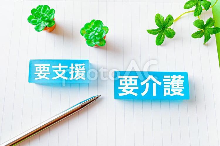介護認定　要介護 要介護,介護認定,介護の写真素材