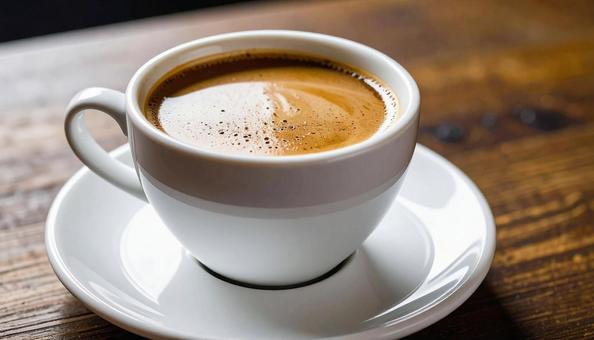 カフェのコーヒー カフェのコーヒーの写真