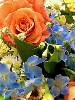 Bouquet with Orange Roses 01, JPG Bouquet with Orange Roses 01, JPG