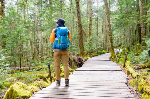 Photo, trekking, climbing, male, 