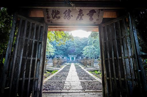 山口県　萩藩主毛利家墓所（東光寺） 萩藩主毛利家墓所,東光寺,萩の写真素材