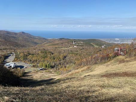 手稲山からの景色 手稲山からの景色の写真