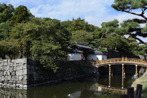 和歌山城公園の橋の写真