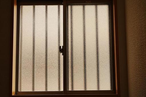 階段の窓 窓,住宅,家の写真素材