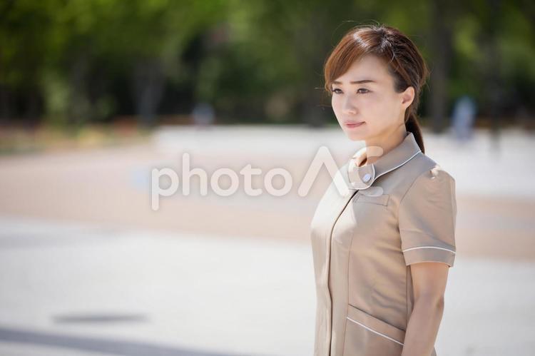 美容部員／エステティシャン／歯科衛生士 看護師,エステティシャン,看護婦の写真素材