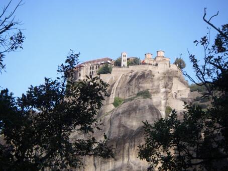 Cliff building, यूरोप, मध्य युग, ग्रीस, JPG