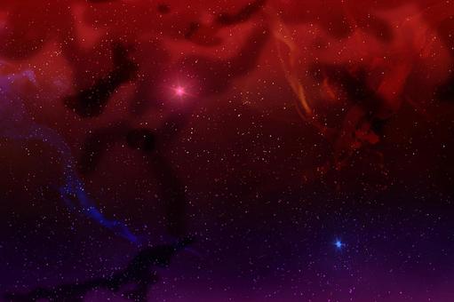 幻想的背景素材　散光星雲と深宇宙の写真