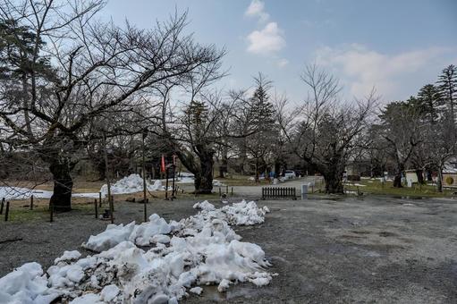鶴ヶ城周辺の景色 鶴ヶ城周辺の景色の写真