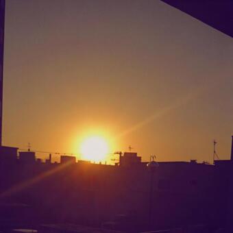 夕焼け 夕焼けの写真