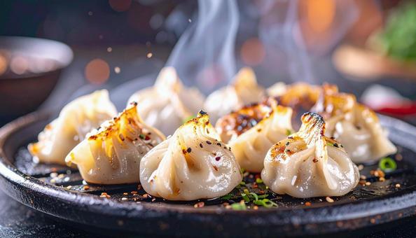 餃子 餃子の写真