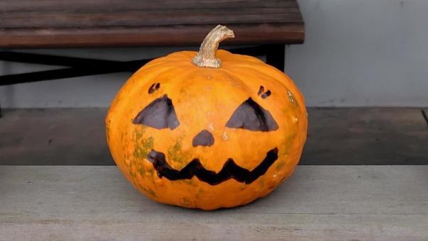 ハロウィンのかぼちゃ ハロウィンのかぼちゃの写真