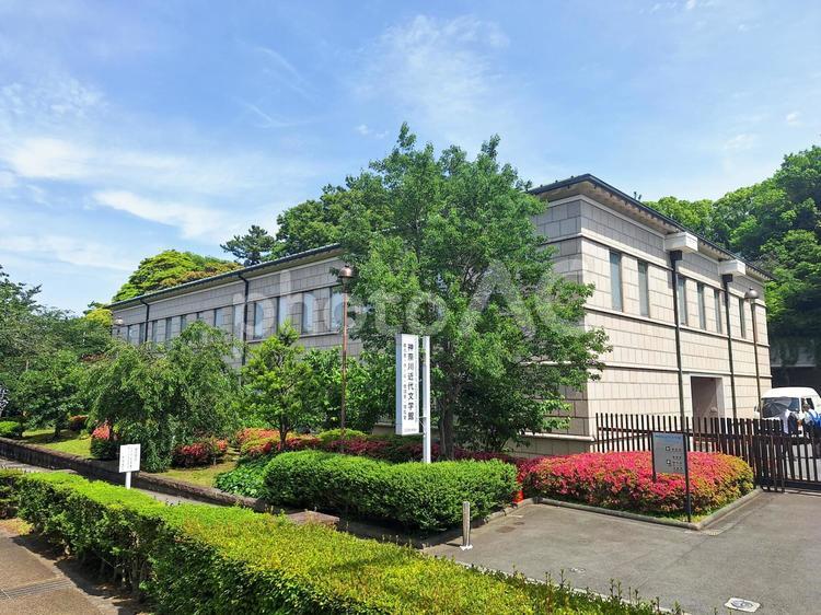 県立神奈川近代文学館 県立神奈川近代文学館,港の見える丘公園,山手の写真素材
