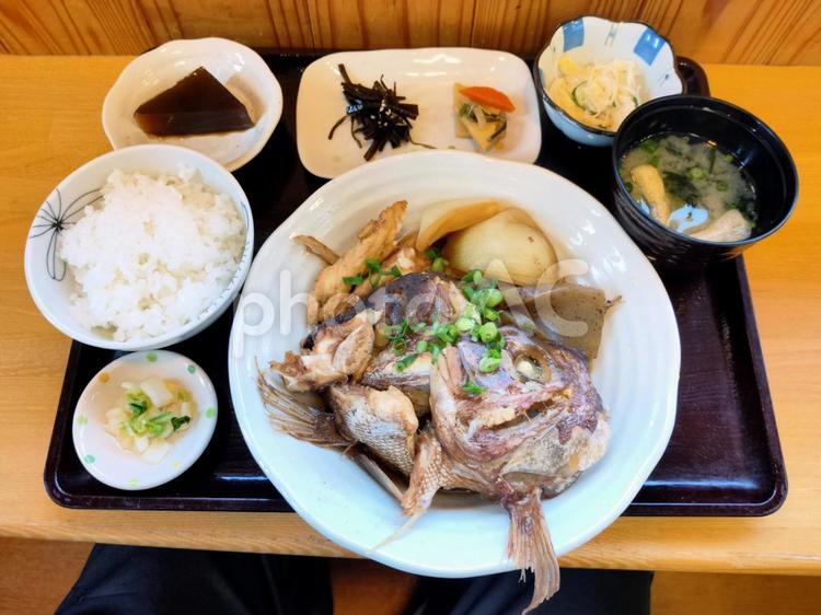 鯛のあら炊き定食 あら炊き,鯛,鯛料理の写真素材