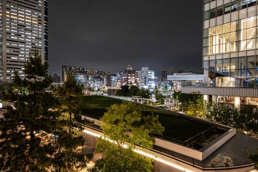 Toyosu night view, JPG Toyosu night view, JPG