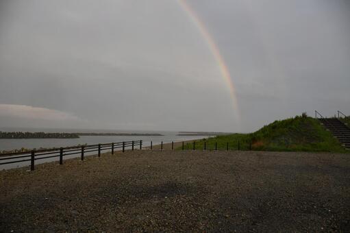 虹の写真