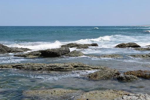 庄内浜の荒波 日本海 庄内浜の荒波 日本海 荒波,荒波イメージ,荒波風景の写真素材
